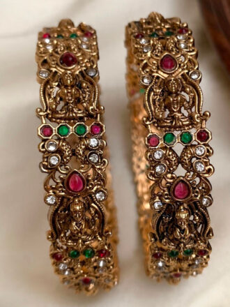 Antique With Stone Bangle