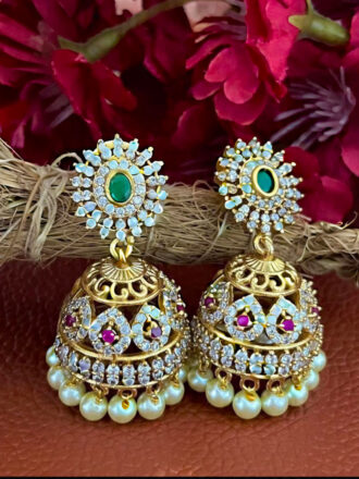 Title Pretty American Diamond Earring