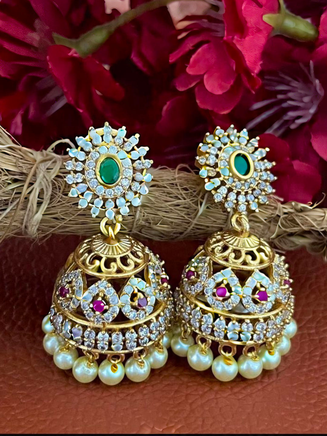 Title Pretty American Diamond Earring