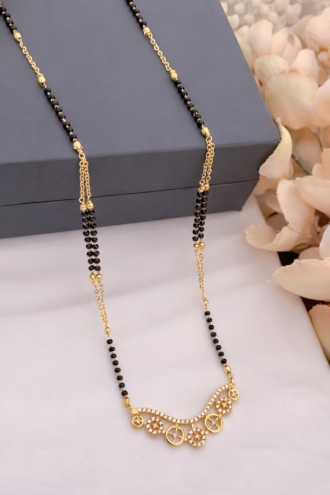 MANGALSUTRA CHAIN WITH AD STONE