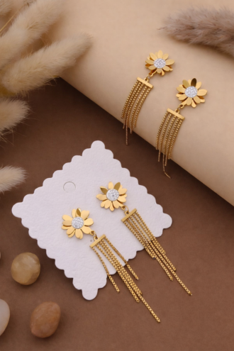 ANTI TARNISH LONG EARRING